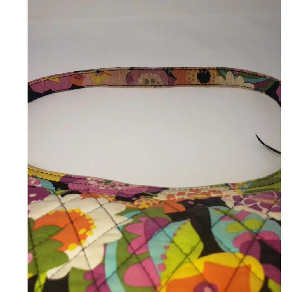 Vera Bradley Cassidy Va Va Bloom Purse Quilted Floral Handbag Retired Pattern
